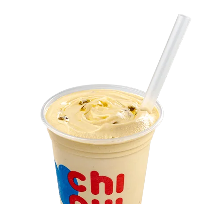 Milk Shake Mousse de Maracujá